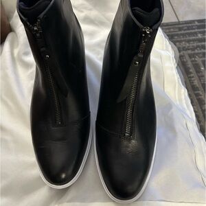 Under Armour Leather Elevated Wedge Sneaker/boot